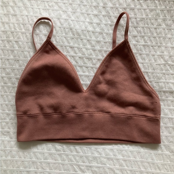 Abercrombie & Fitch Ribbed Bralette - Picture 1 of 3